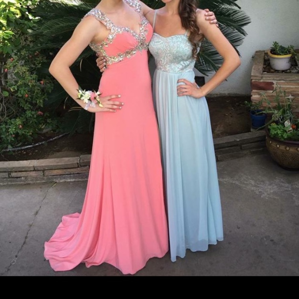 Light Blue Prom Dress
